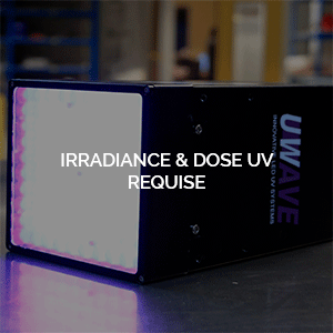 Irradiance et dose UV requise