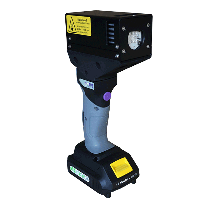 UCURE-HAND: lightweight handheld UVA LED curing lamp