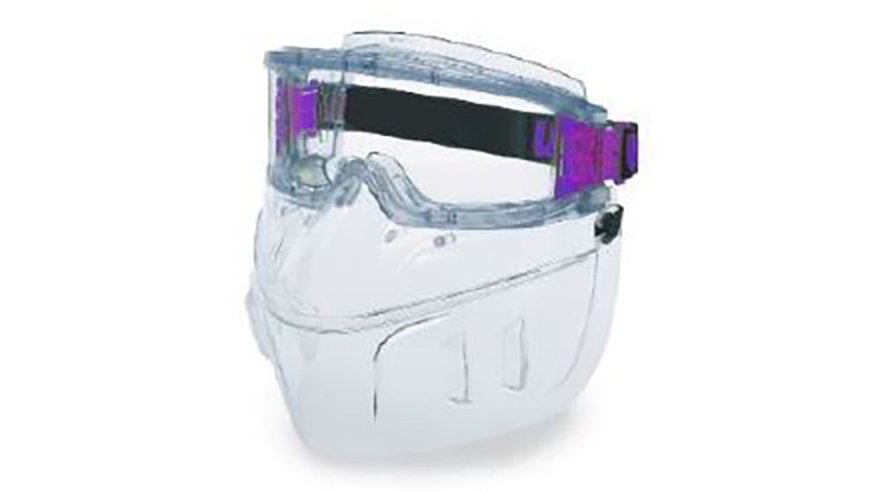Masque de protection UV pour les applications de désinfection.